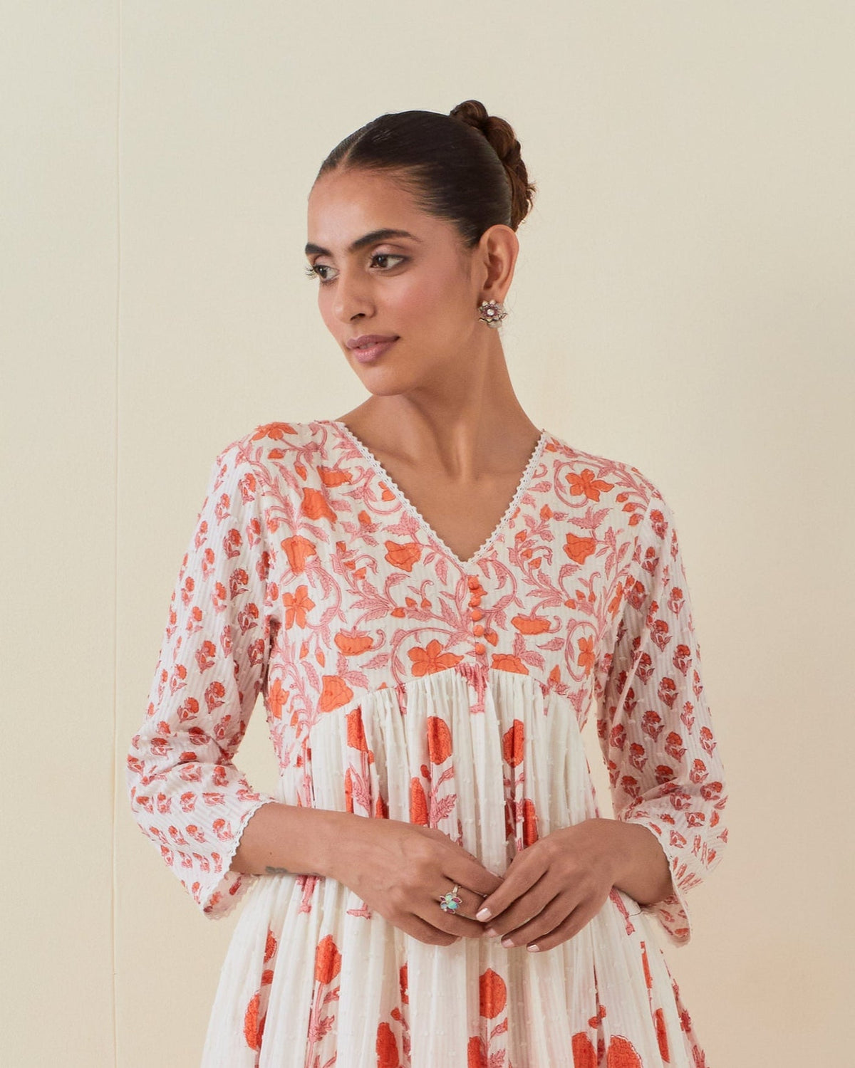 Samragi Kesari Pure Cotton Premium Suit Set