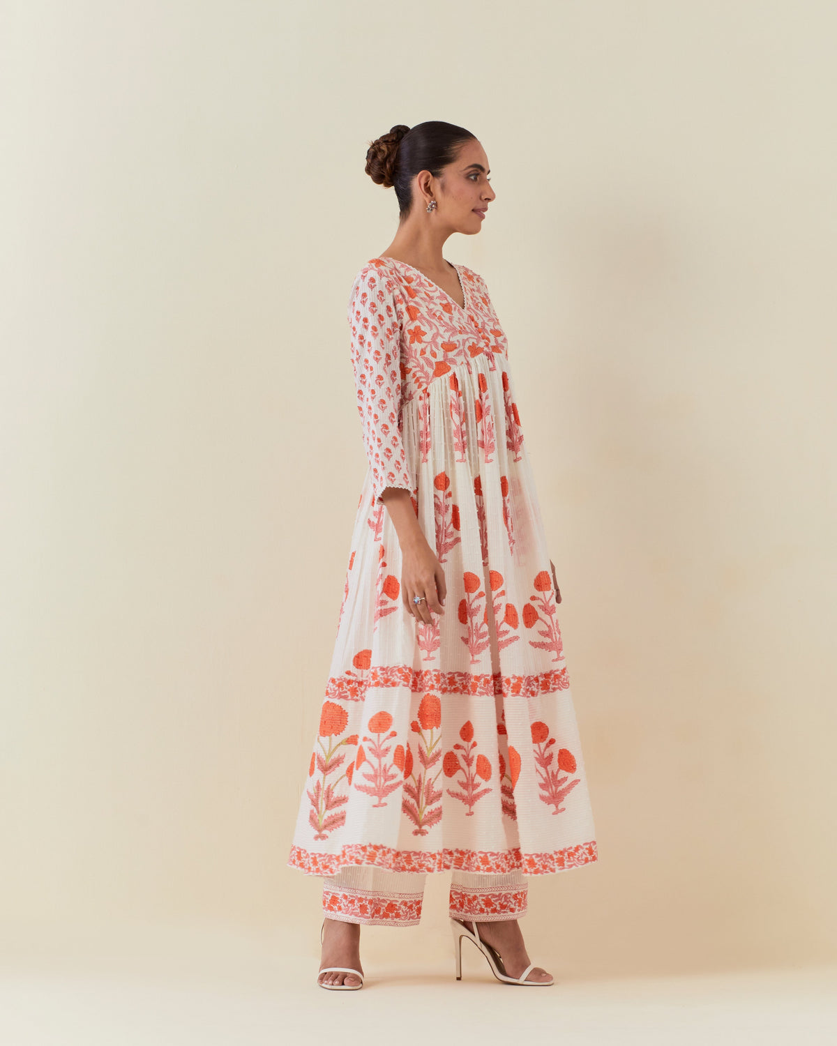 Samragi Kesari Pure Cotton Premium Suit Set