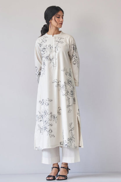 Women's Pristine Cotton Printed Salwar Suit