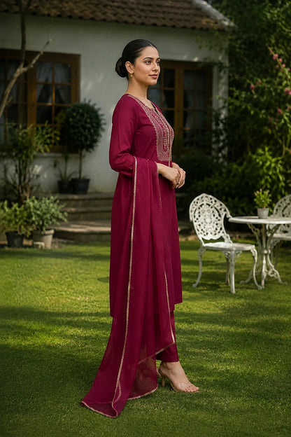 Nayana Kurta-Pants & Dupatta Set