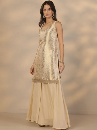 Dhiyona LL Women Regular Kurta with Palazzos & With Dupatta