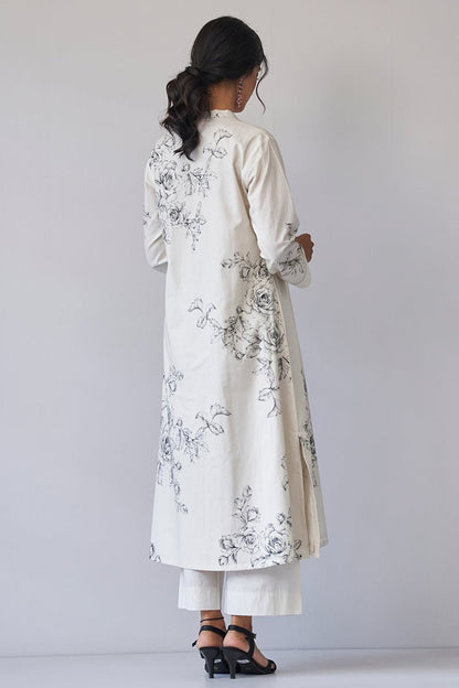 Women's Pristine Cotton Printed Salwar Suit