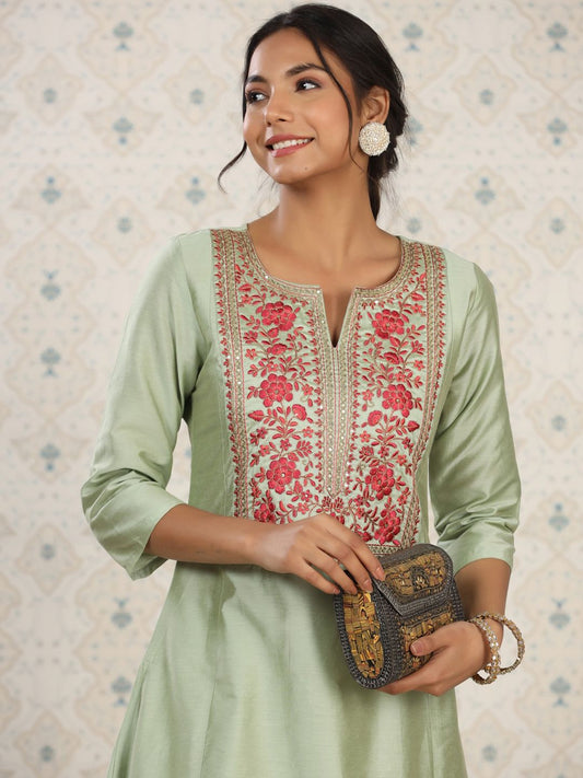 Dhiyona OD  Women Floral Thread Work Kurta