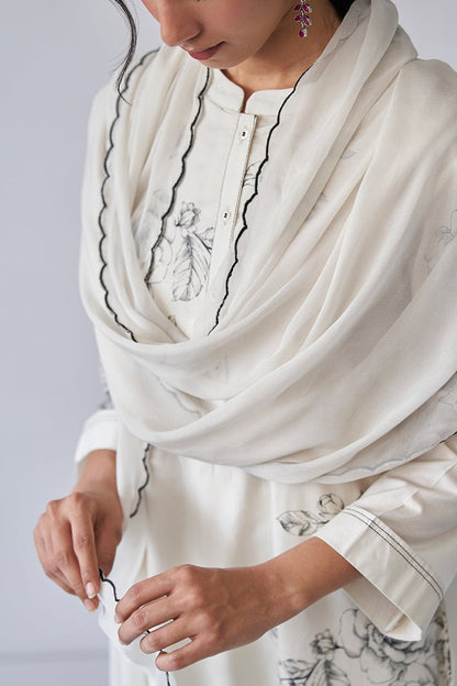 Women's Pristine Cotton Printed Salwar Suit