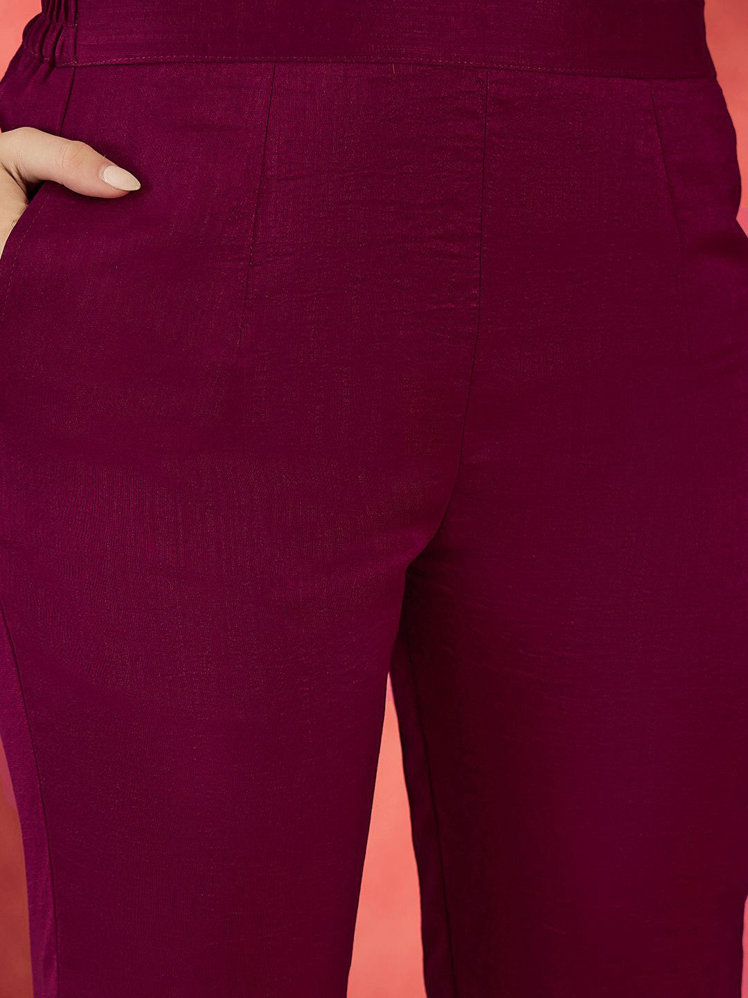 Women Floral Embroidered A-line Kurta with Trousers & Dupatta