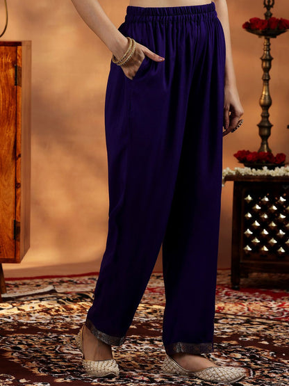 Dhiyona LL Women Floral Regular Kurta with Palazzos & With Dupatta