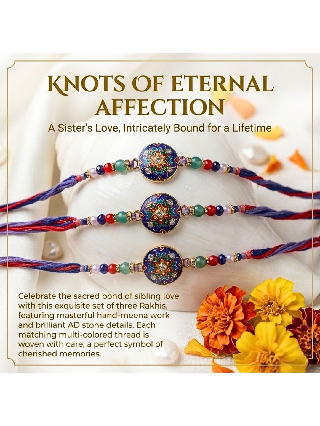 Dhiyona Thread Rakhi