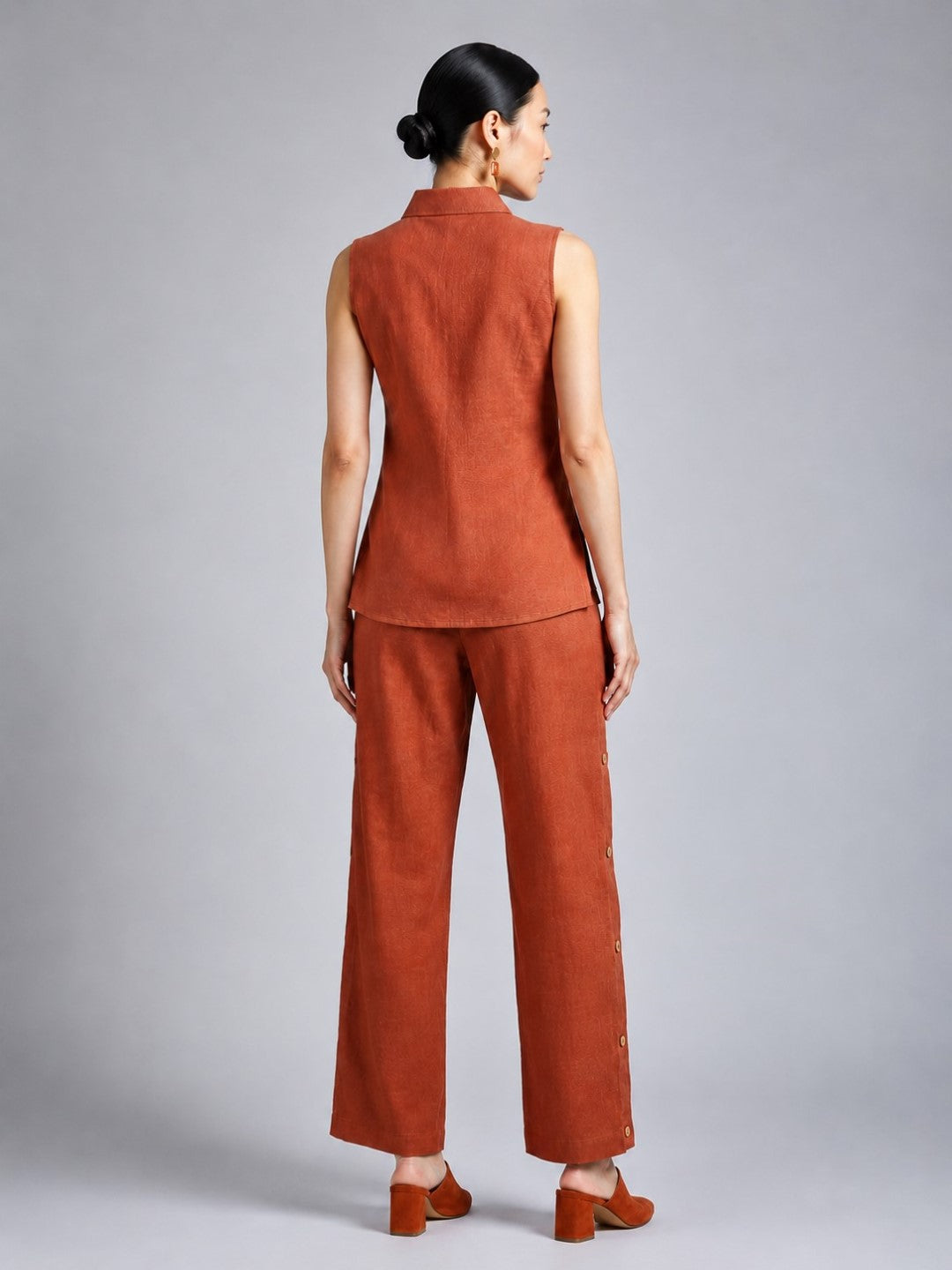 Prisha orioles cotton co-ord set