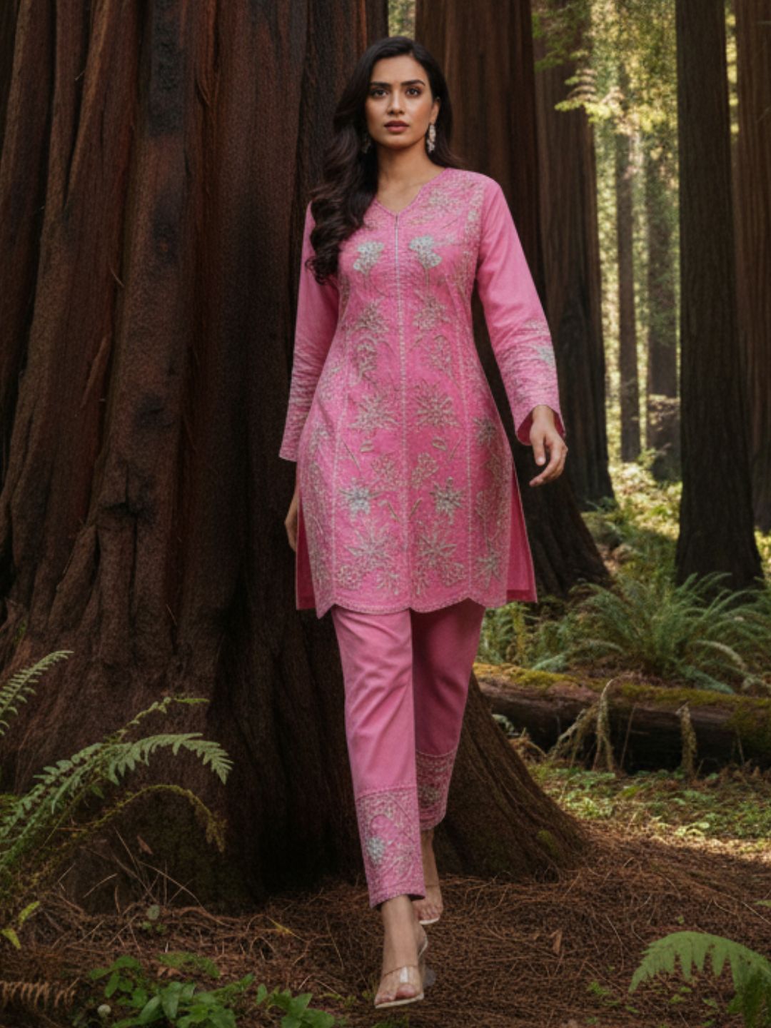 Ayat Punch Full Embroidery Lawn Co-ord Set
