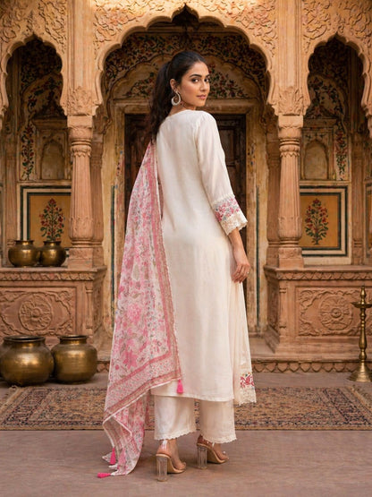 Nadira Misri Embroidered Lawn Suit Set