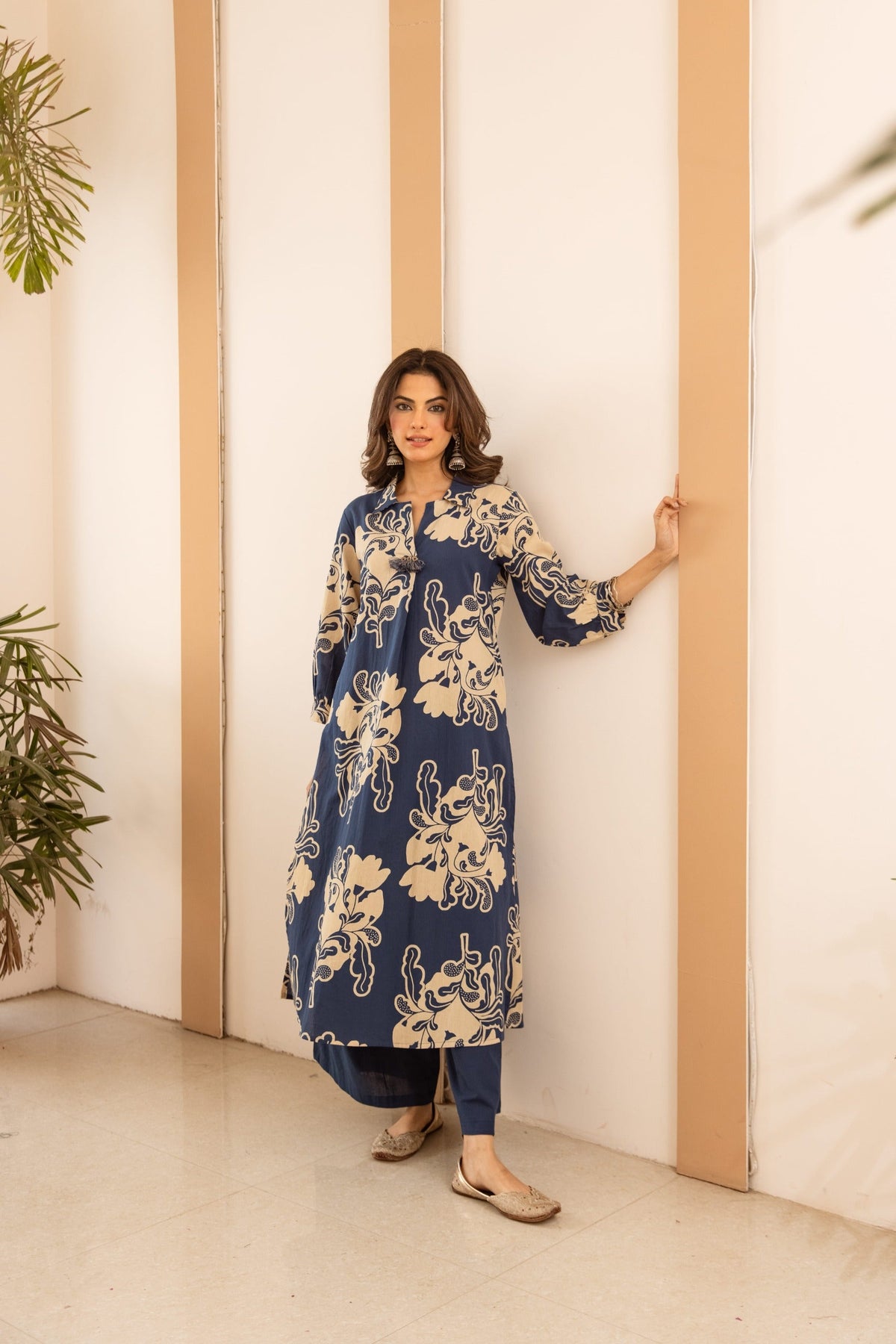 Karen cadet printed kurta pant set