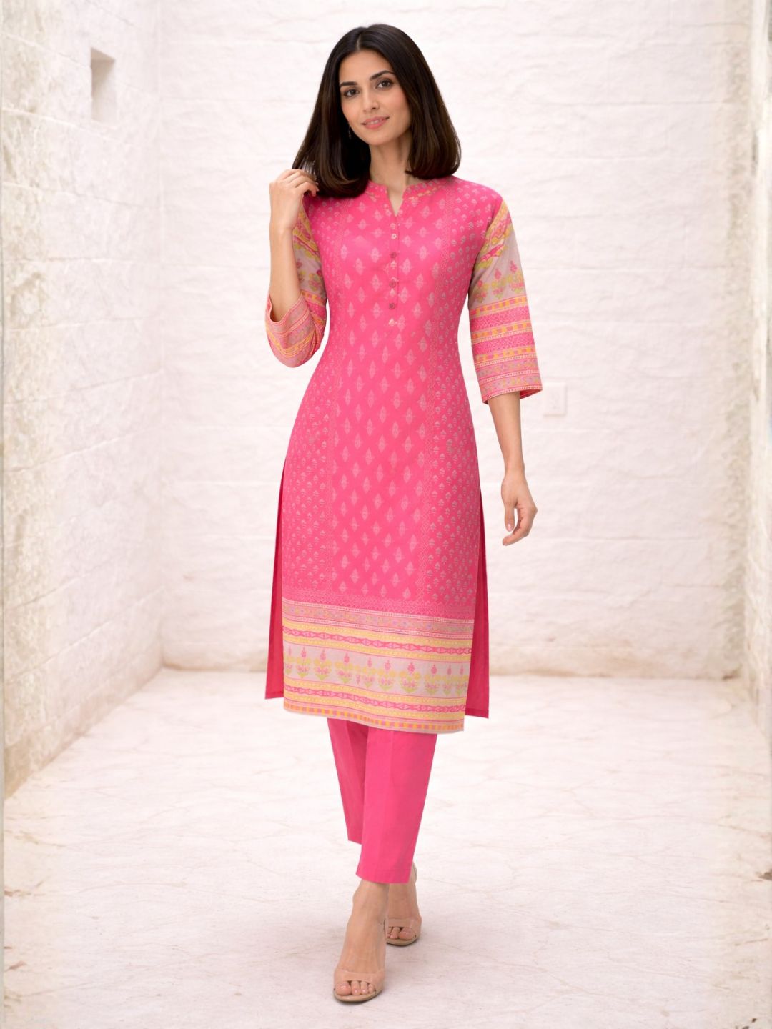 Shanti Candy Printed Suit Set