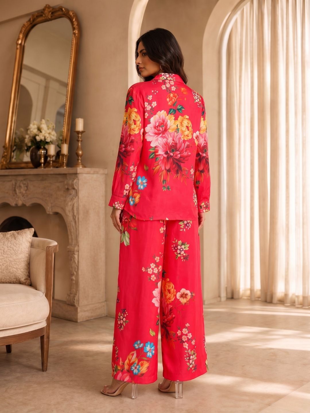 Tracy Imperial Floral Printed Co-ord Set