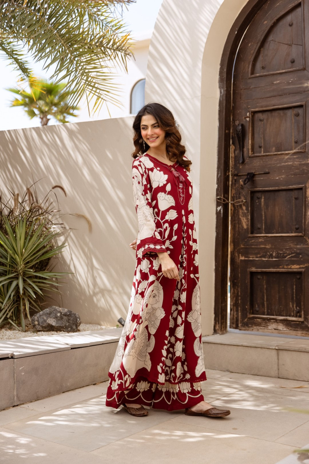Karen caput printed kurta pant set