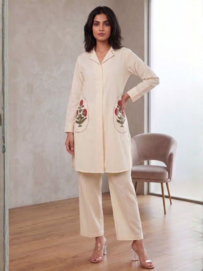 Sarvo daisy cotton co-ord set