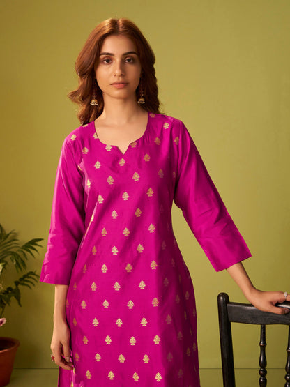 Nisha Rose Heavy Suit Set