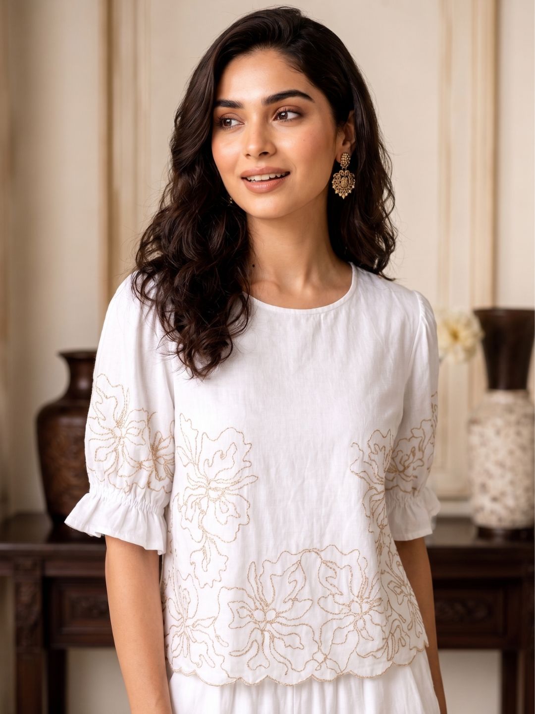 Noya Daisy Cotton Co-ord set