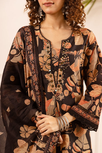 Karen oslo printed cotton suit set