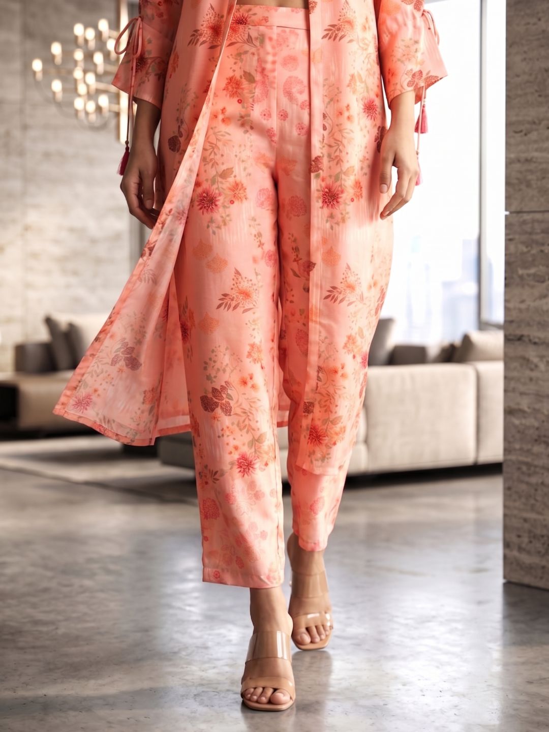 Wera Flamingo Cotton 3 pc Co-ord Set