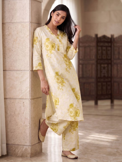 Vanya Daffodil Cotton Co-ord Set