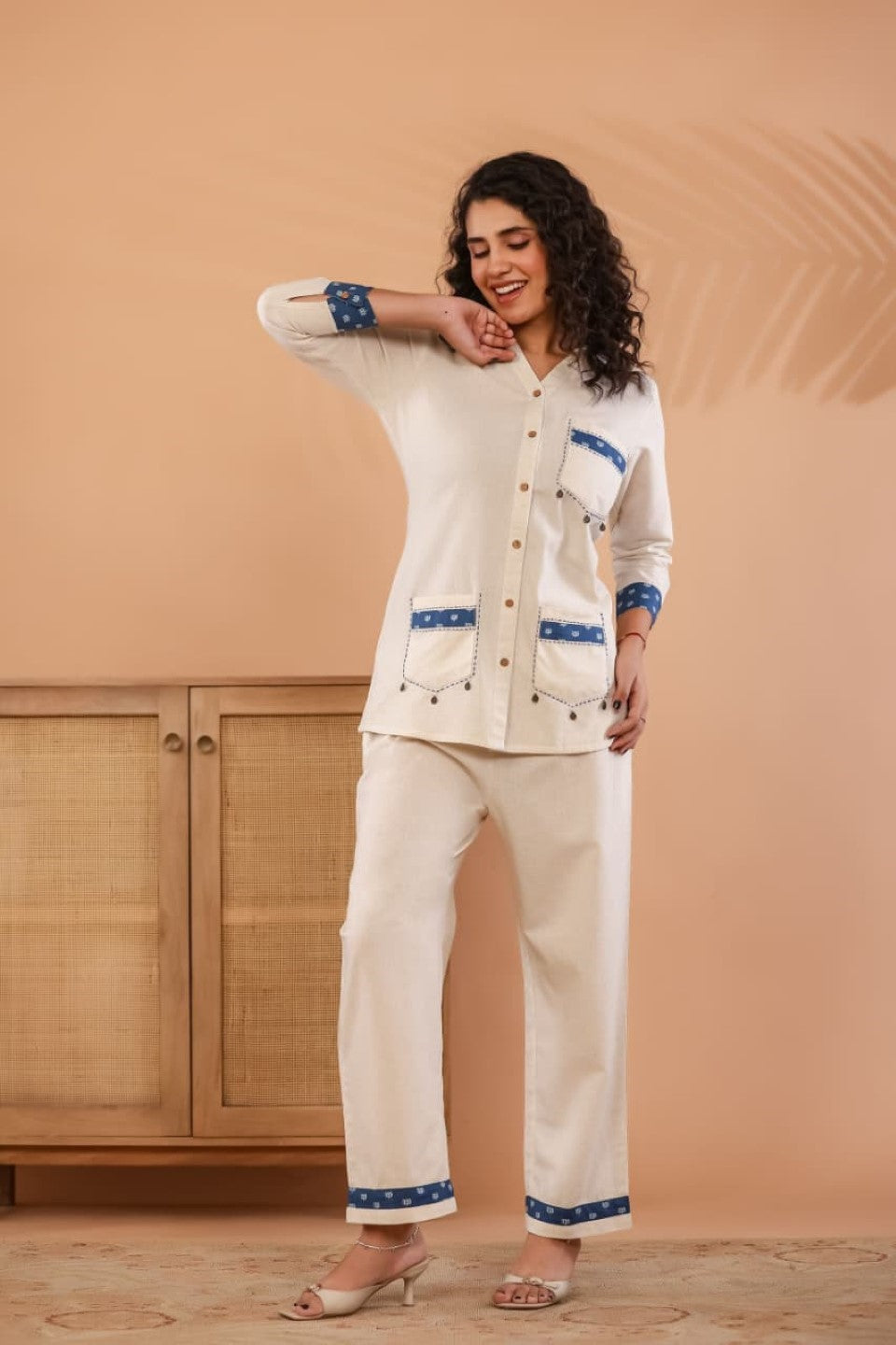 Loki daisy cotton co-ord set