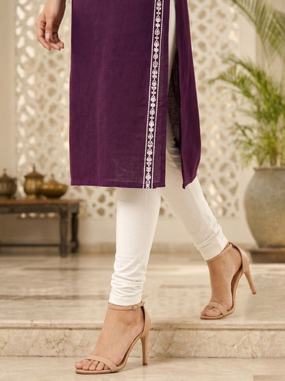 UMA VOILA EMBROIDERED KURTI