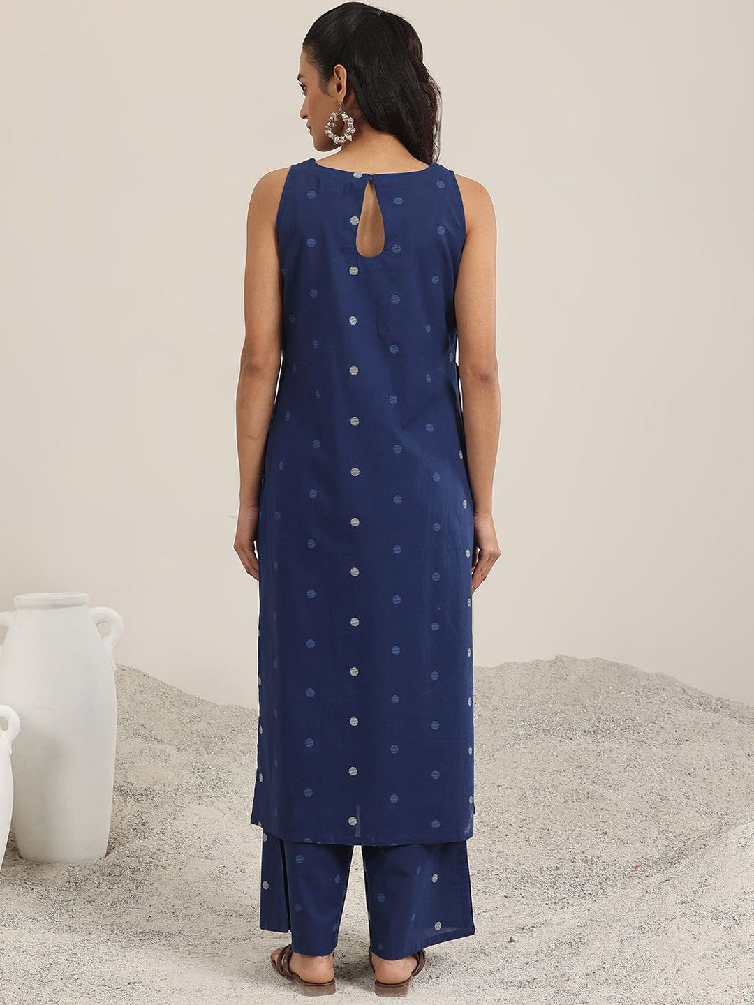 Women Geometric Printed Kurta with Palazzos