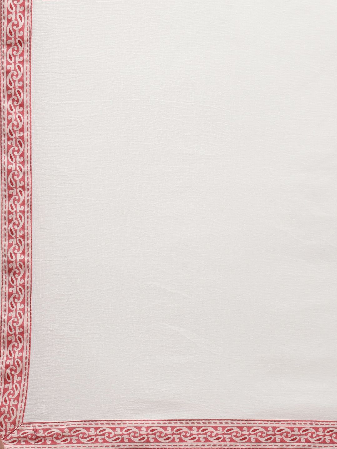 Women Red & White Ethnic Motifs Printed Kurta with Palazzos & With Dupatta