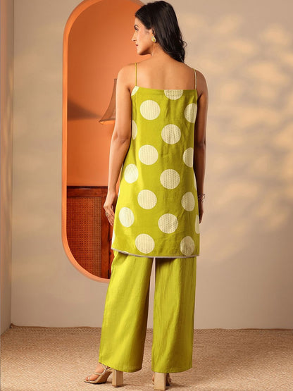 Women Printed Regular Kurti with Palazzos