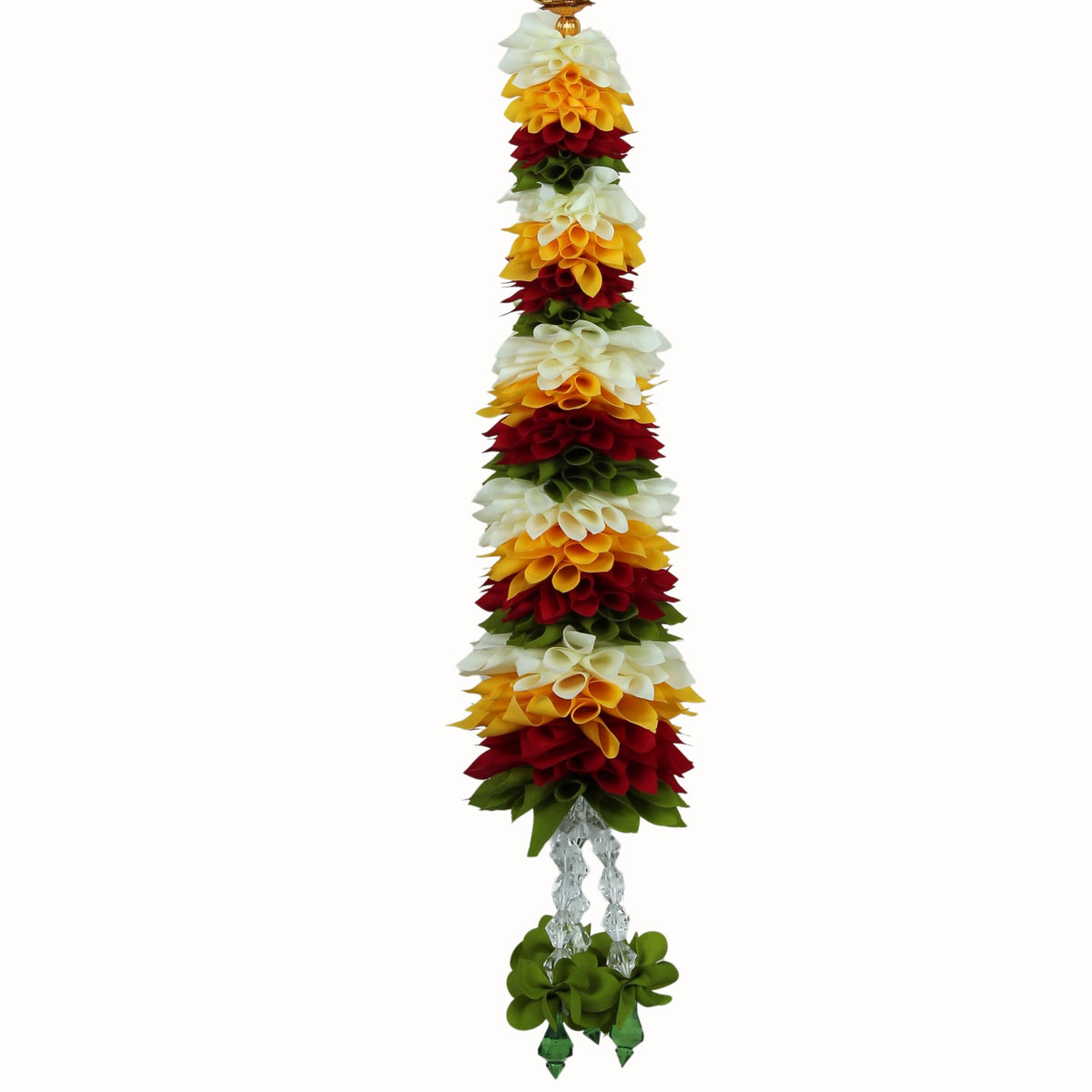 Toran for Main Door, Bandarwal for Festival, Pooja Mandir & Decoration, Handmade Traditional Flower Hanging for Door Entrance, Home & Office Decor (42 inches 72 inches)