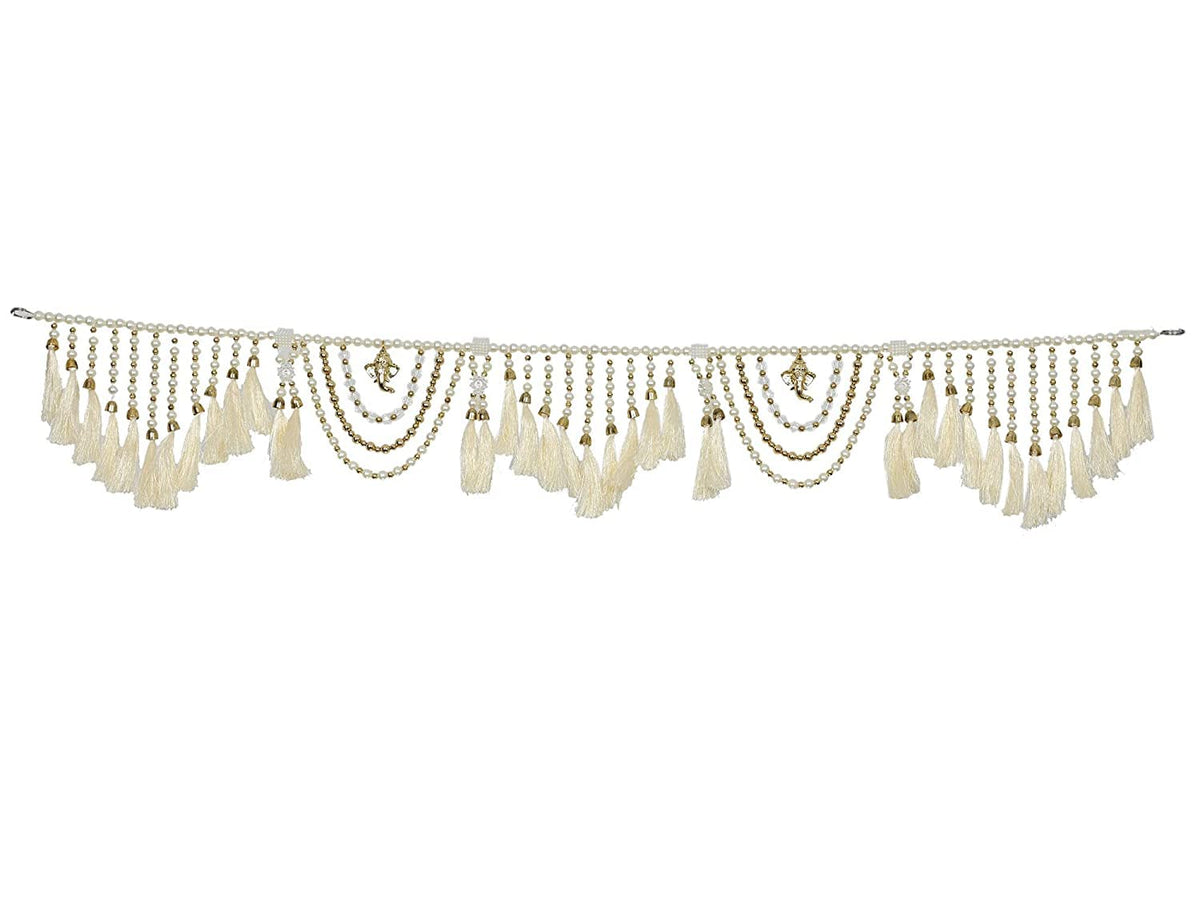 Toran for Door Entrance,Main Door, Mandir Bandhanwar for Home, Diwali Decoration Item Door Hanging Toranam for Pooja Room (Style2)