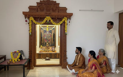 Toran for Main Door Entrance, Bandarwal for Festival, Pooja Mandir & Wedding, Handmade Traditional Flower Hanging for Home & Office Decor (40 inches 18 inches) Yellow