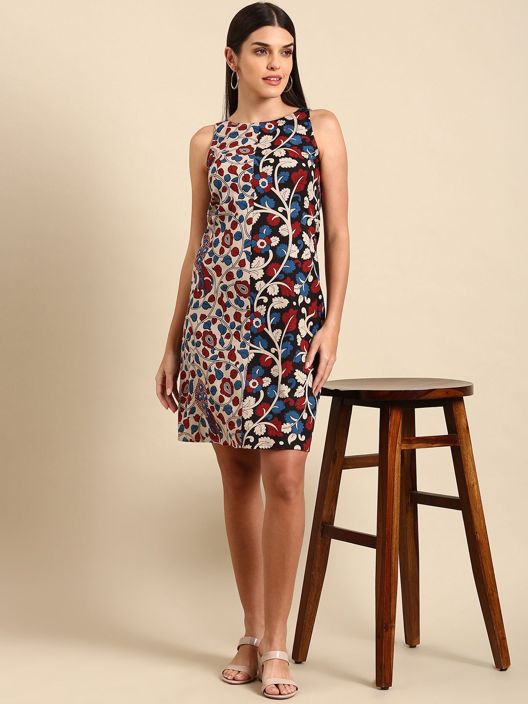 Dhiyona AY Women's Floral A-Line Dress