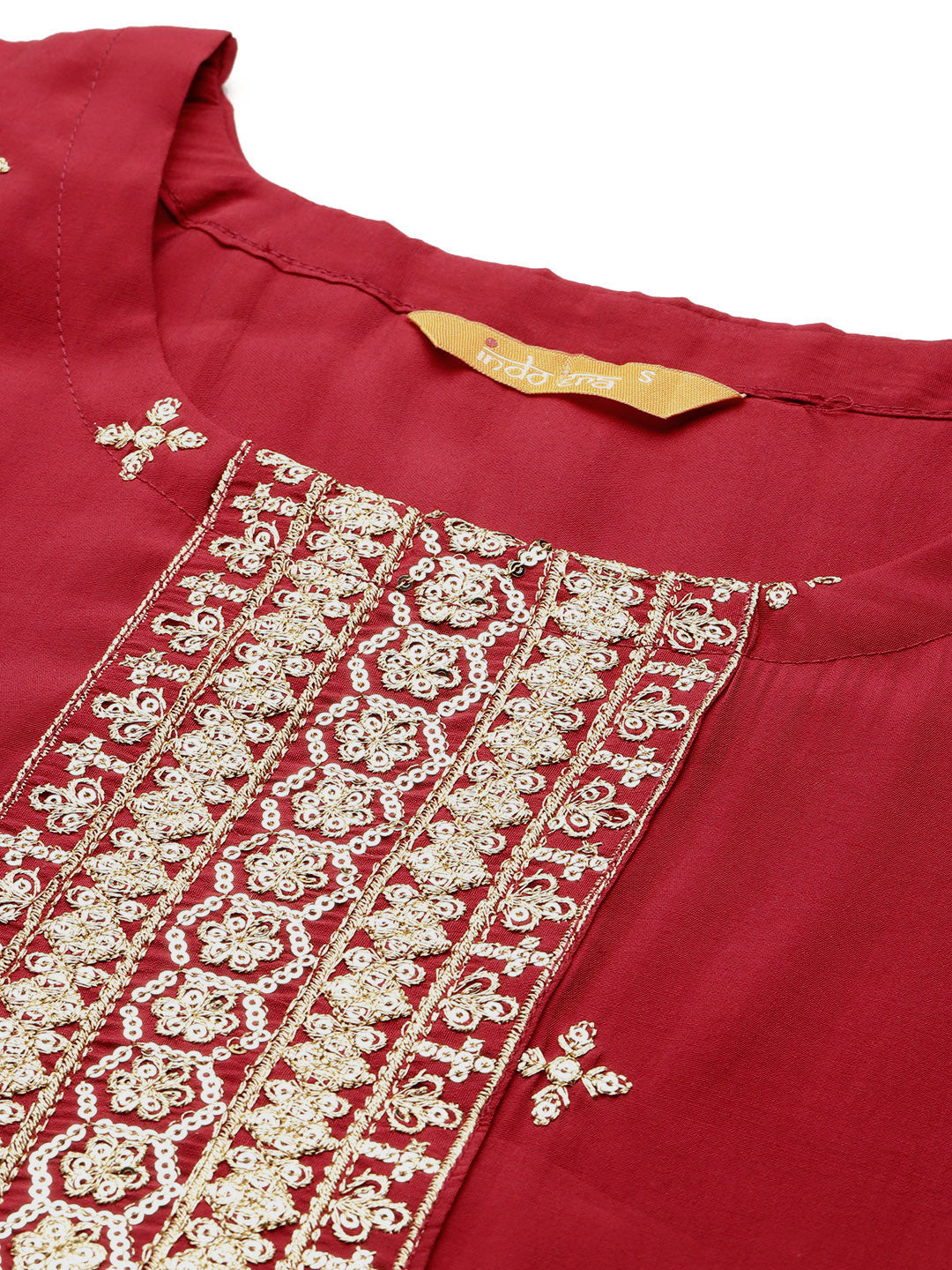 Ethnic Motifs Kurta with Trousers & Dupatta