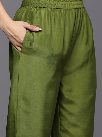 Ethnic Motifs Kurta With Trousers & Dupatta
