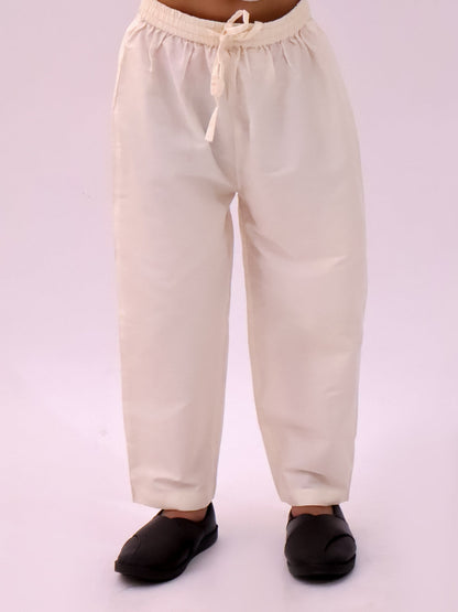 Mishti Purple Kurta Pyjama Set For Boys