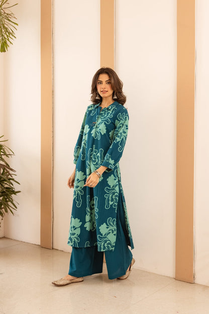 Karen spring cotton kurta pant set
