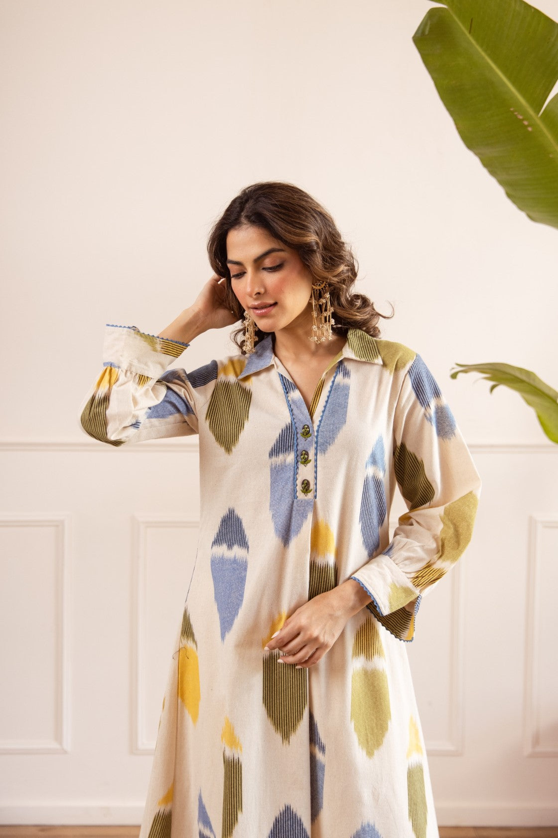 Karen carol cotton kurta pant set