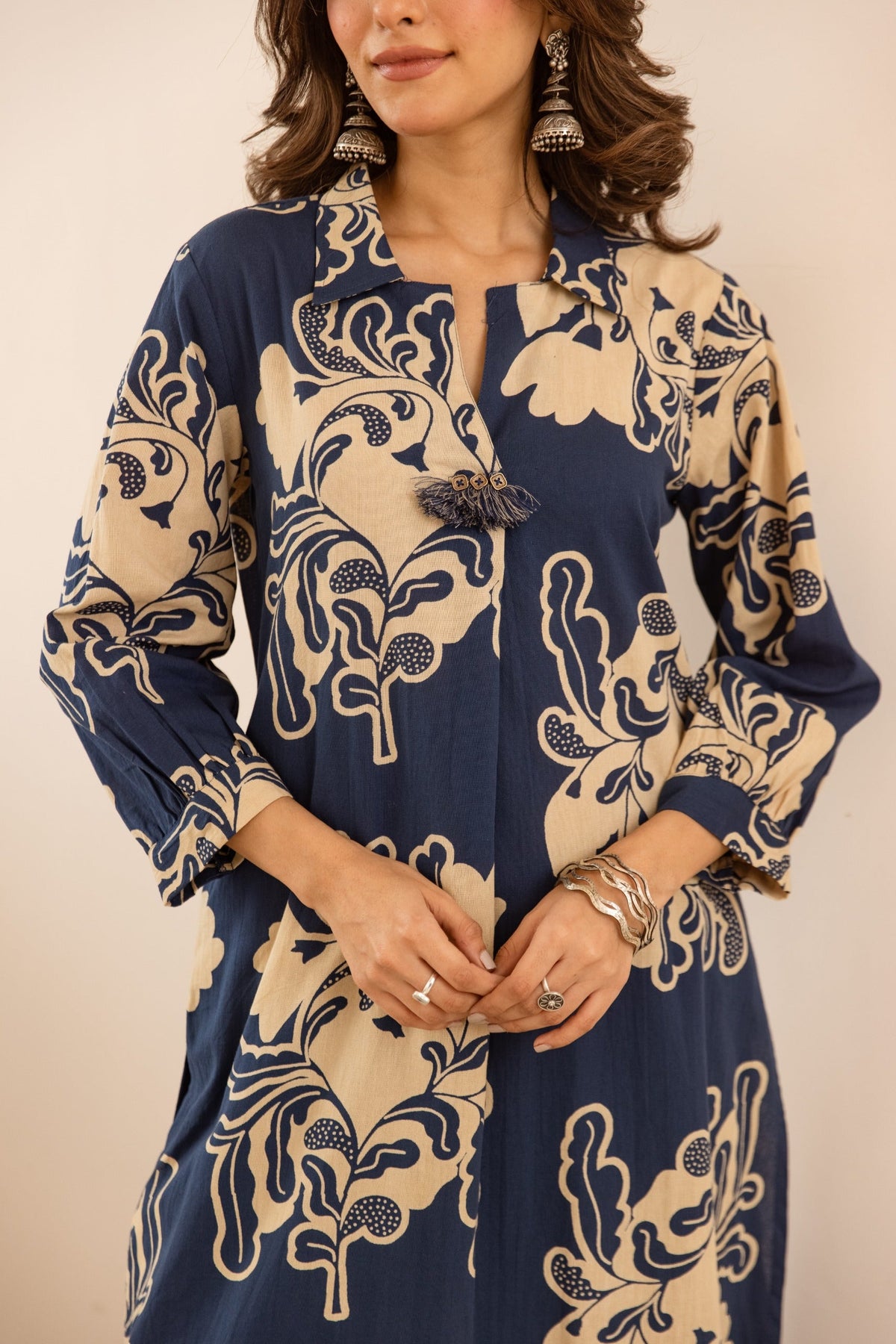 Karen cadet printed kurta pant set