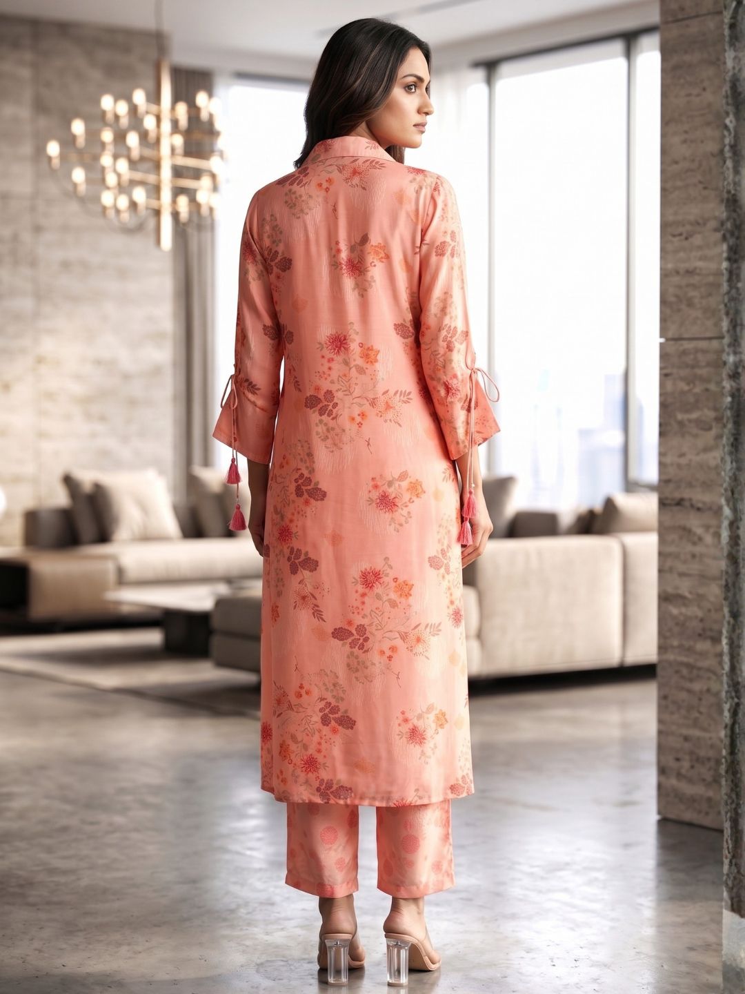 Wera Flamingo Cotton 3 pc Co-ord Set