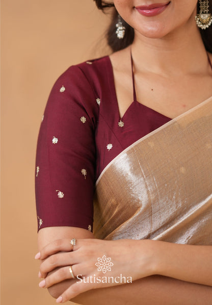 Dhiyona SS Ivory Gold Horizon – Flowing with Regal Charm