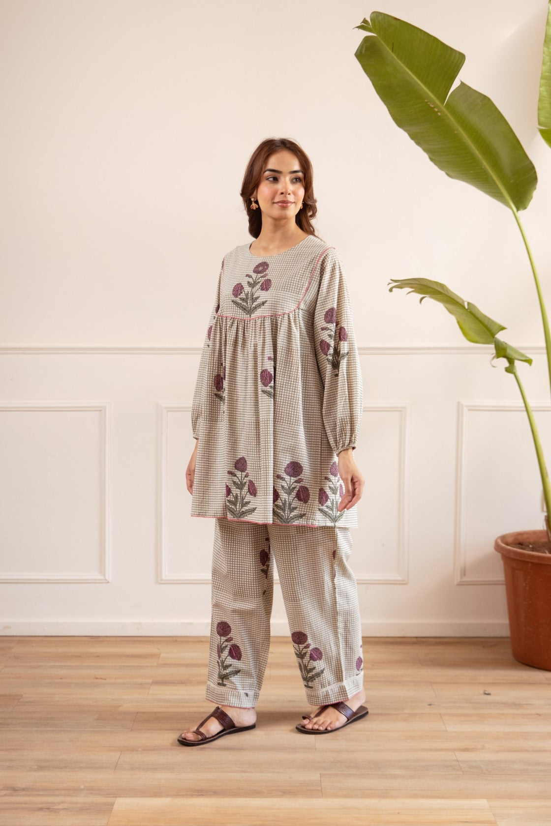 Karen fossil cotton co-ord set