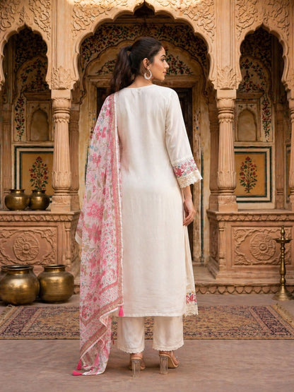 Nadira Misri Embroidered Lawn Suit Set