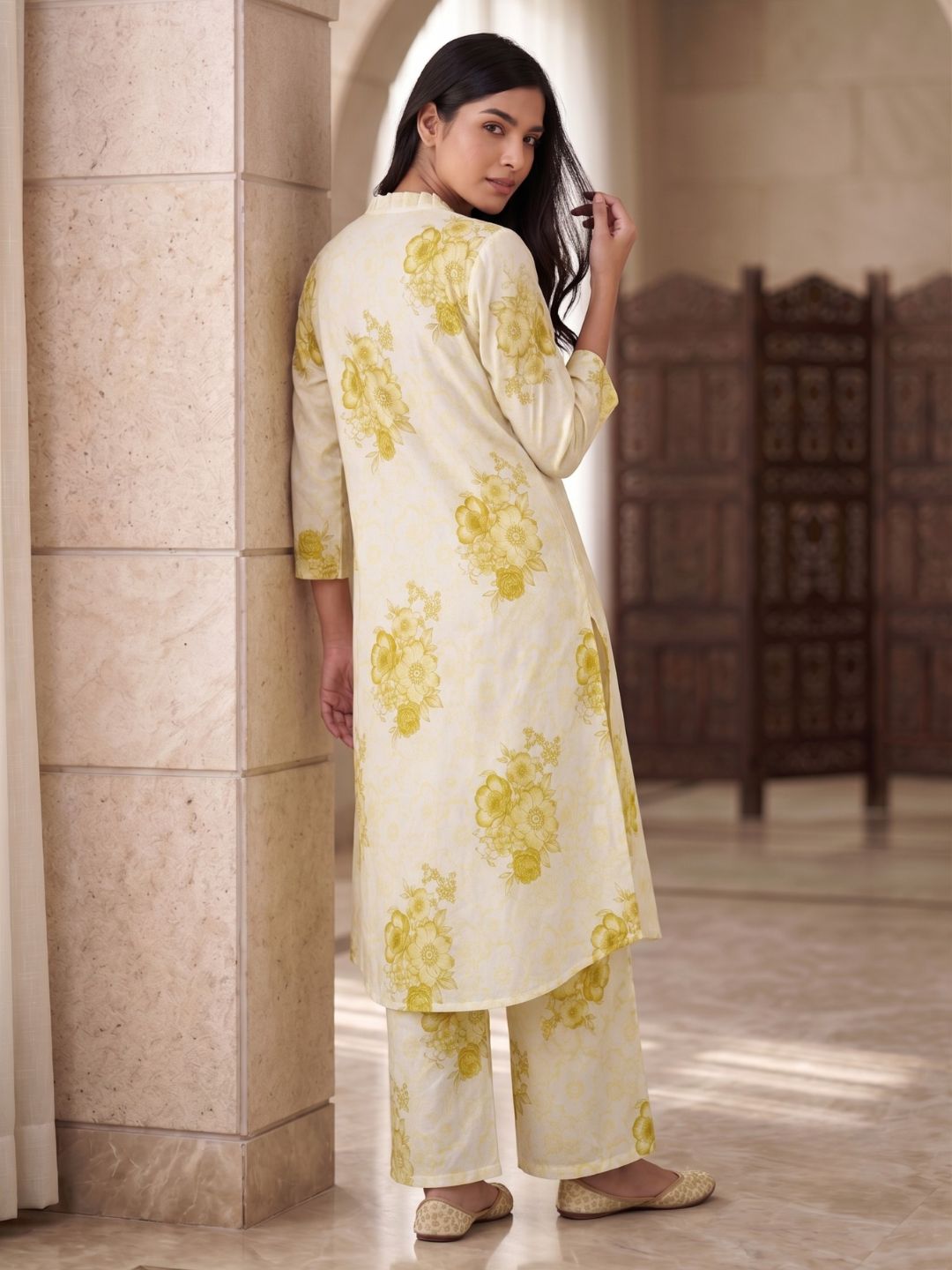 Vanya Daffodil Cotton Co-ord Set
