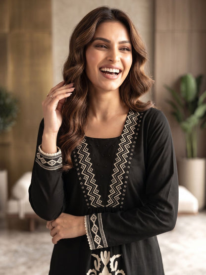 Rasna Onyx Kurta Pant Set