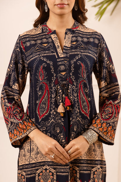 Karen stone printed cotton co-ord set