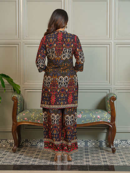 Tashvika Walnut Printed co-ord set