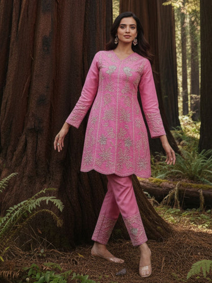 Ayat Punch Full Embroidery Lawn Co-ord Set