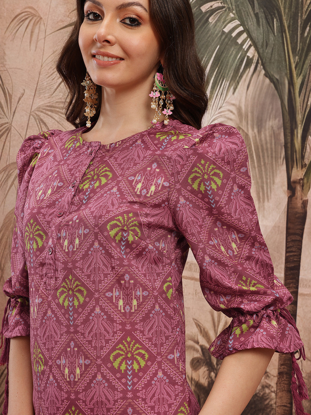 Ethnic Motifs Print Kurta with Trousers