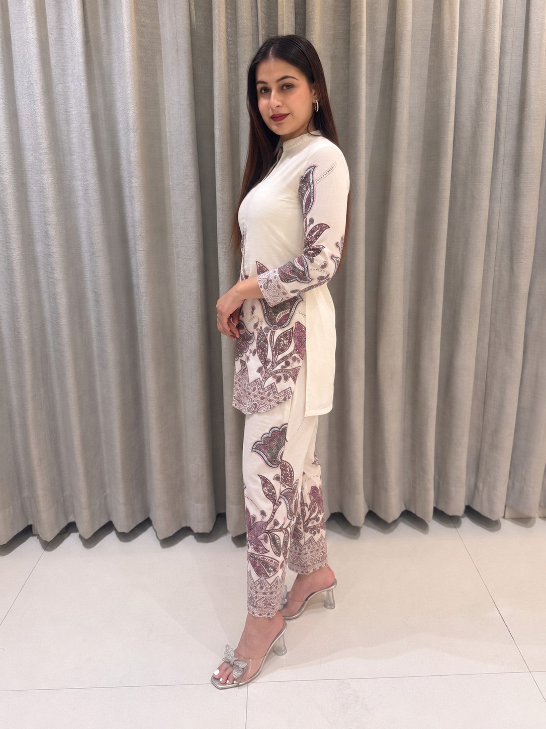 Hardik Artsy Printed Cotton Co-ord set